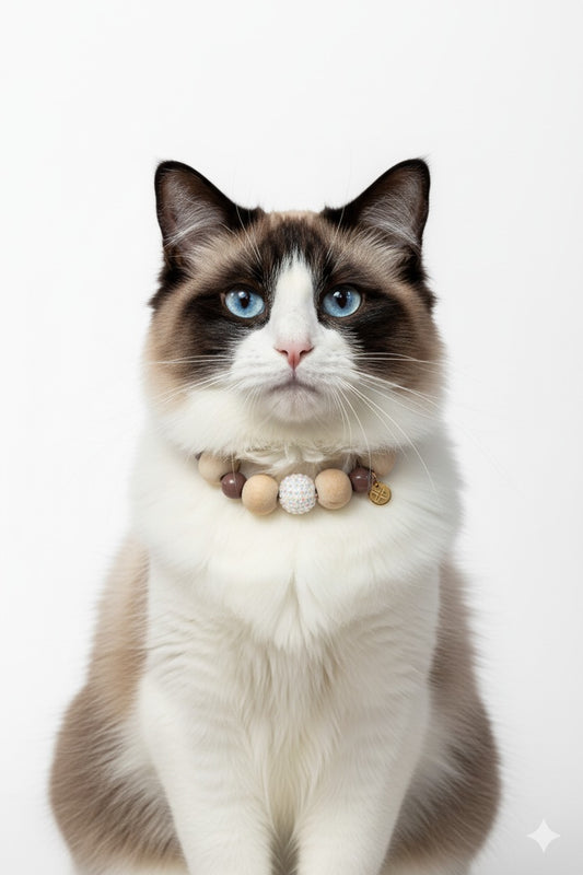 Whispering Petals Pet Beads Necklace