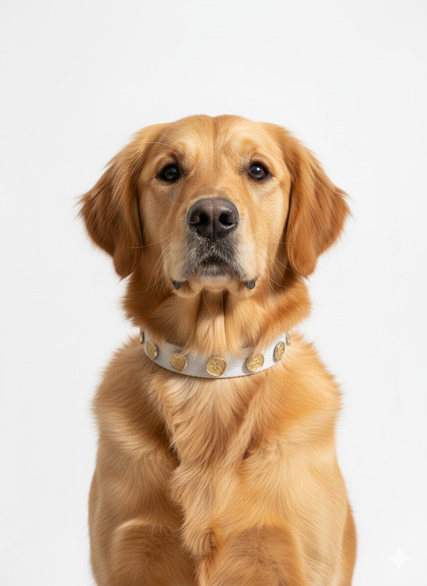 Organic Aurora Bloom Pet Collar