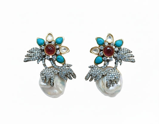 Turquoise Royale Drops