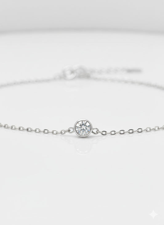 Radiant Solitaire Bracelet