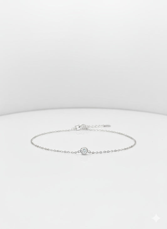 Radiant Solitaire Bracelet