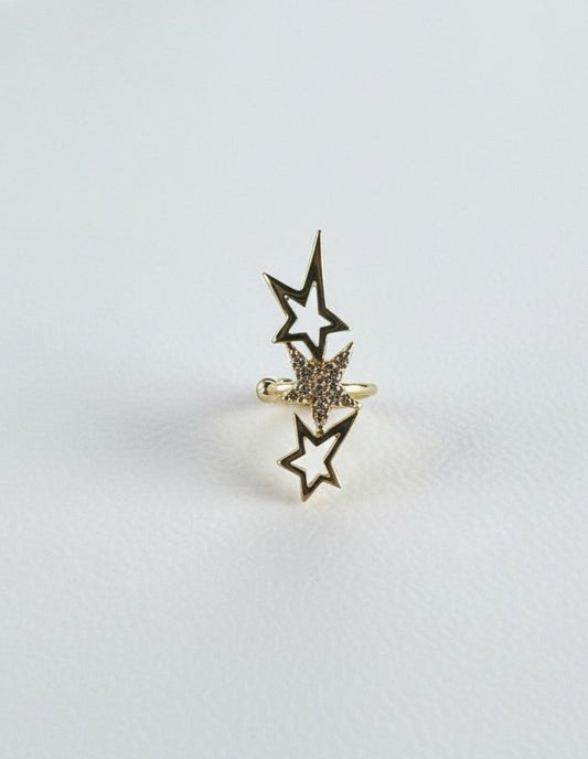 Shooting Star Cluster Earcuff