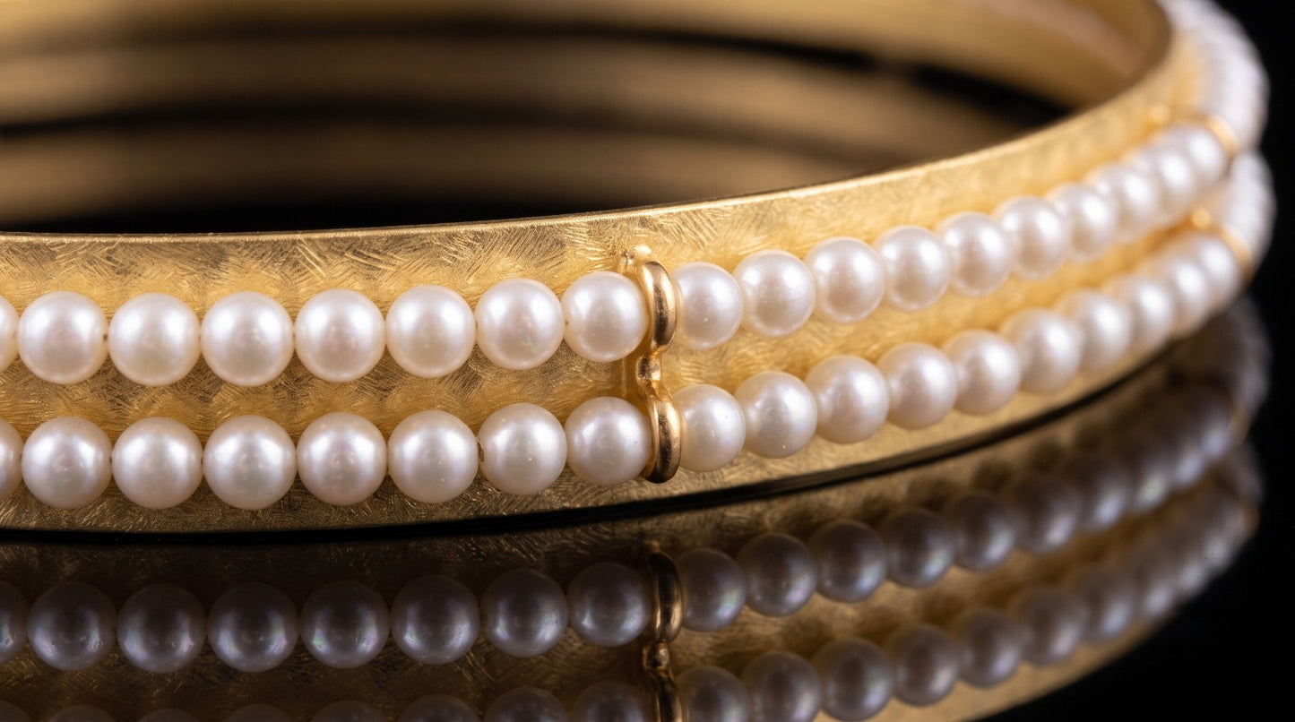 Dusk Pearl Halo Choker