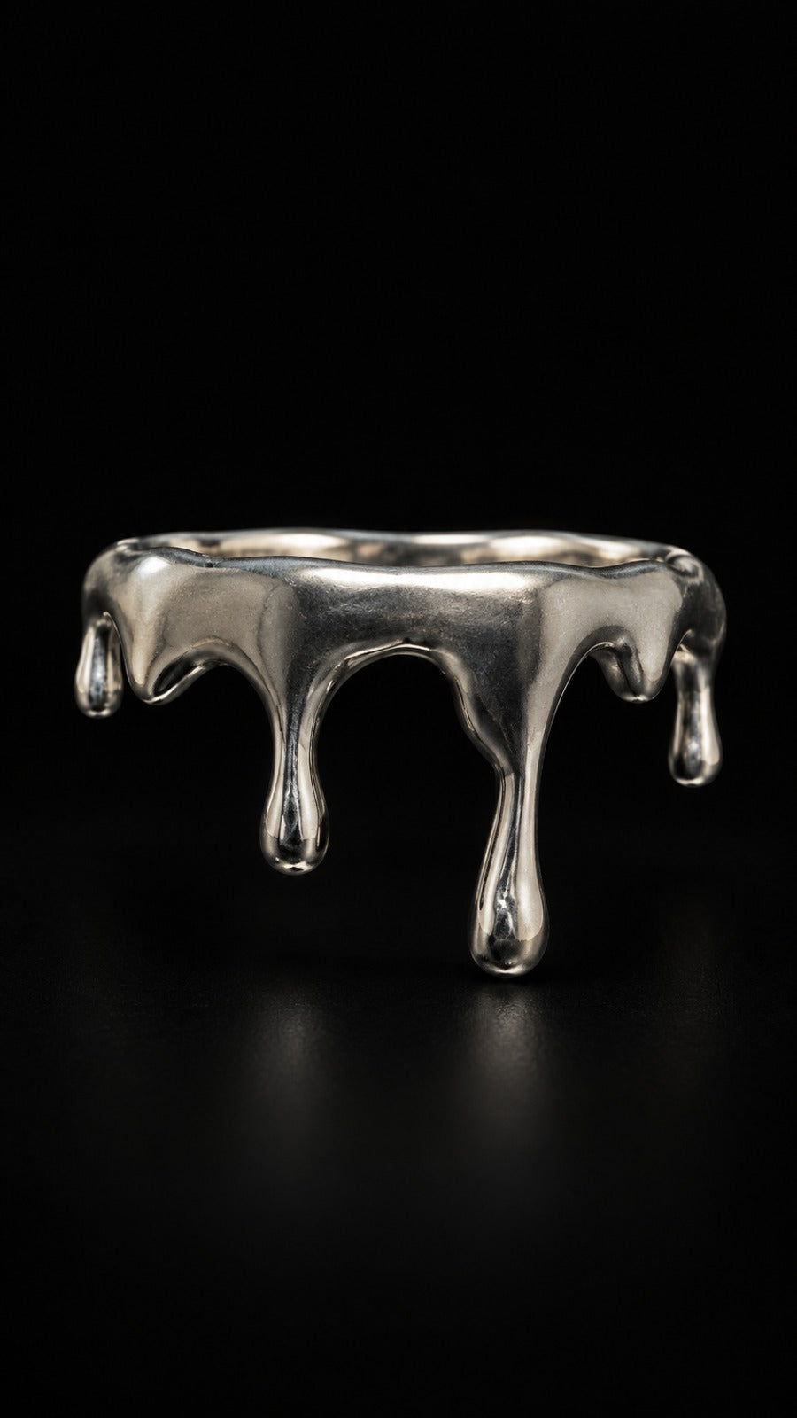 Solar Drip Crome Ring