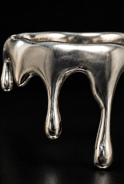 Solar Drip Crome Ring