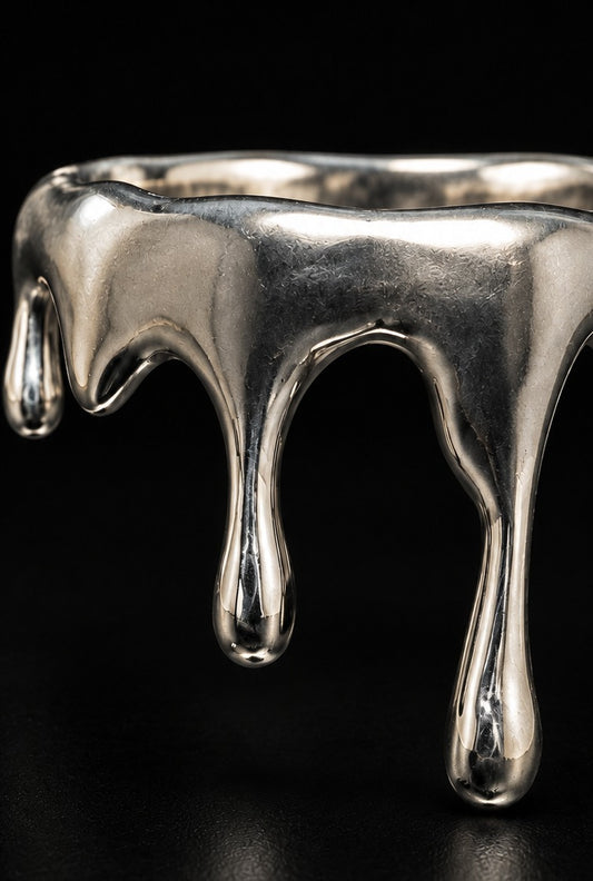 Solar Drip Crome Ring