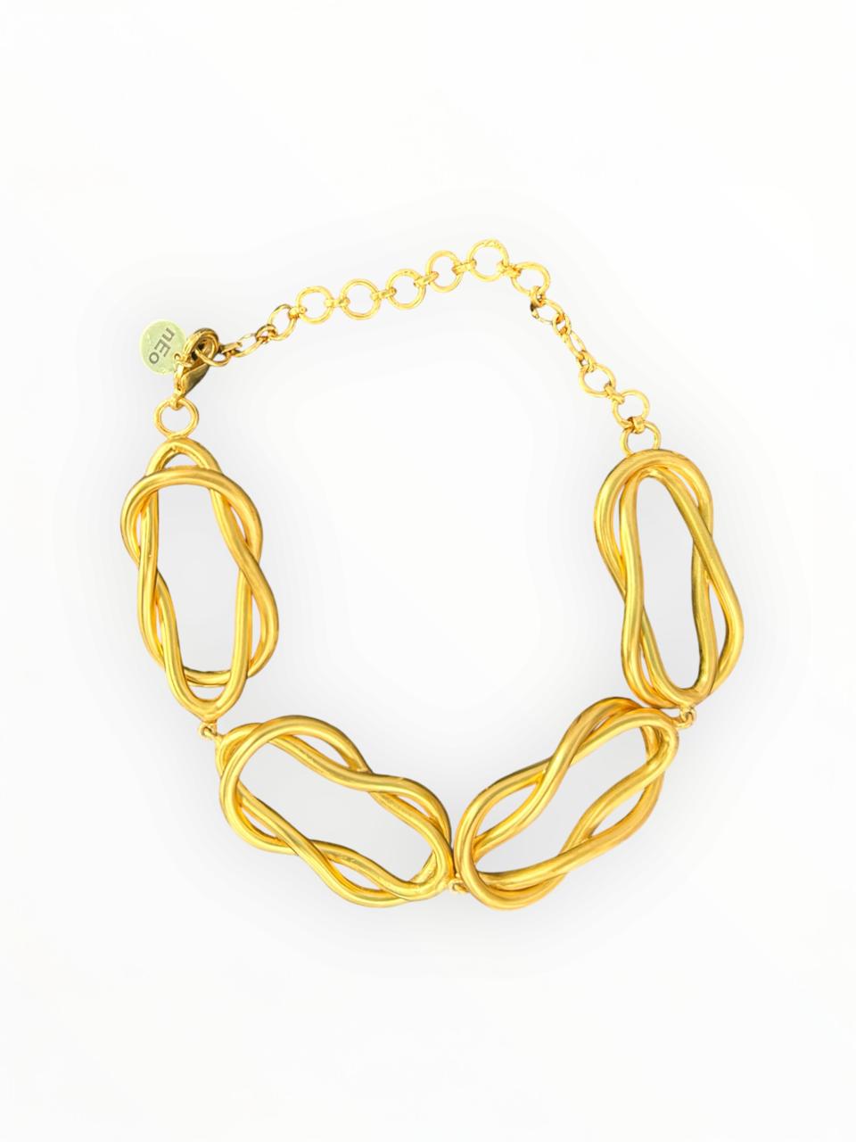 Gold necklace | Statement Necklace | neo jewelry 