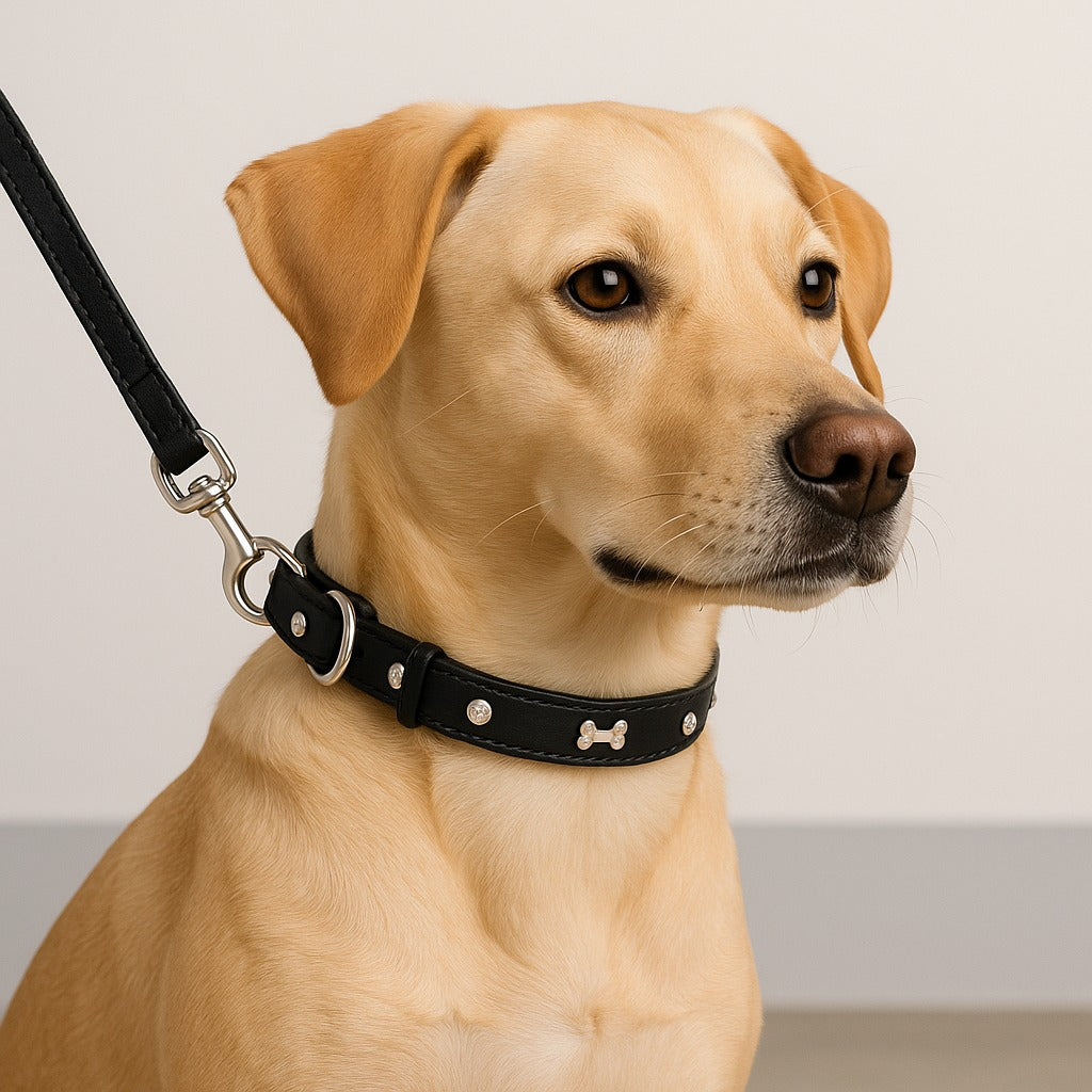 Vegan Leather Dog Collar