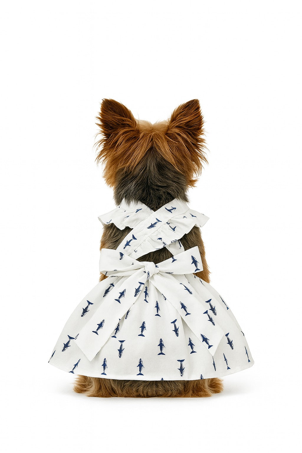 Sharky Waves Pet Dress