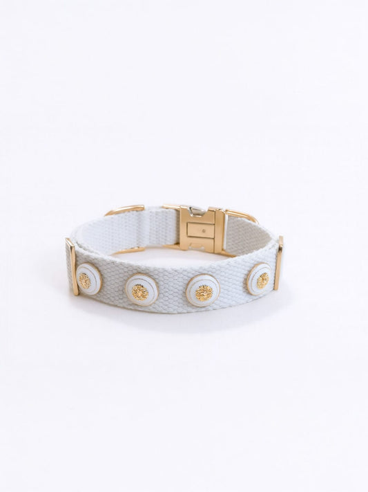 Organic Medallion Pet Collar