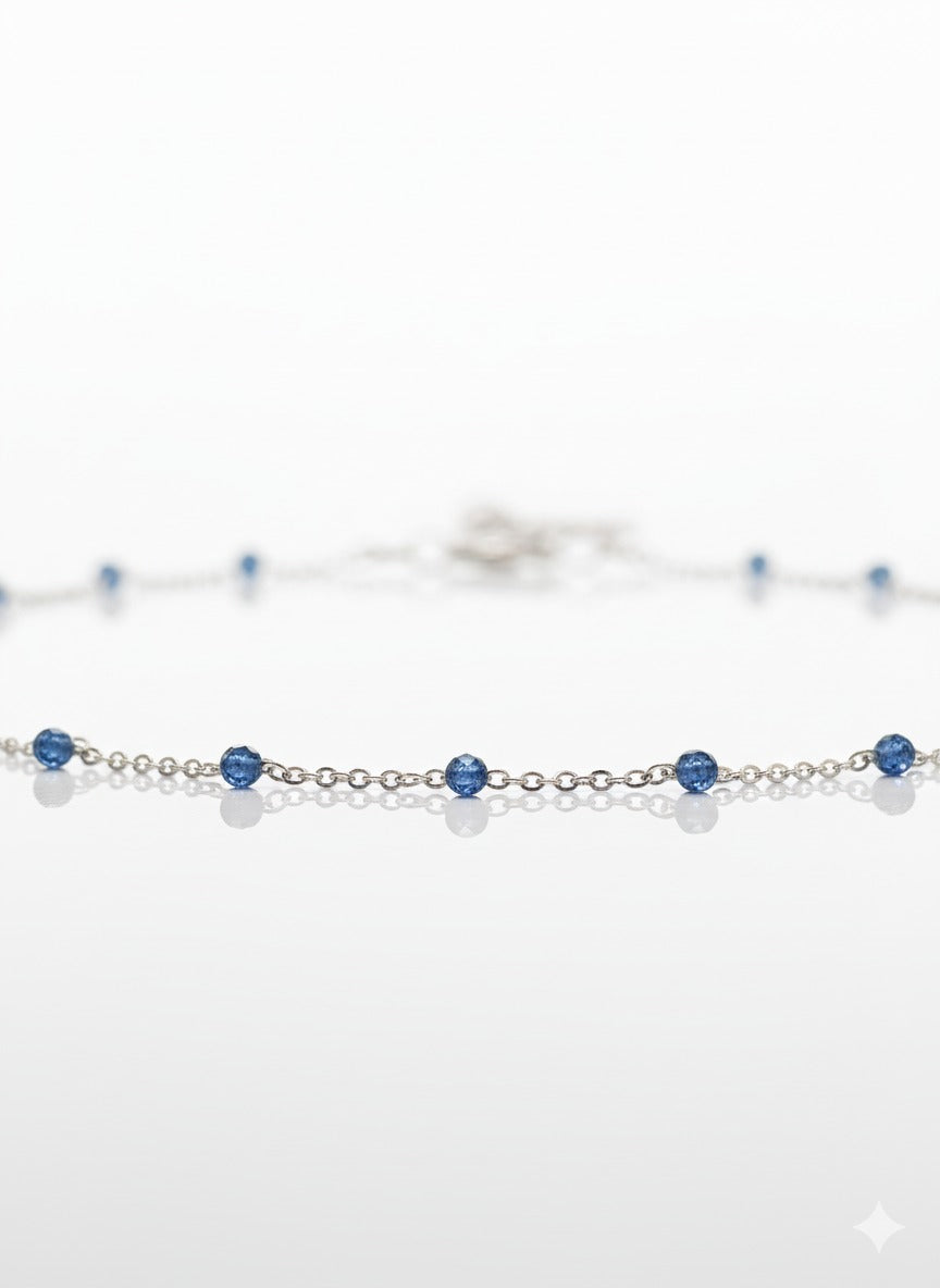 Azure Droplet Necklace