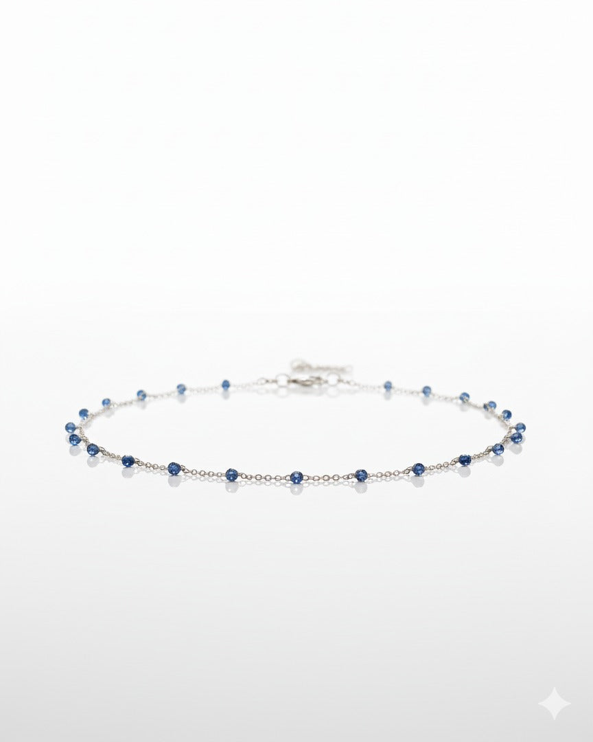 Azure Droplet Necklace
