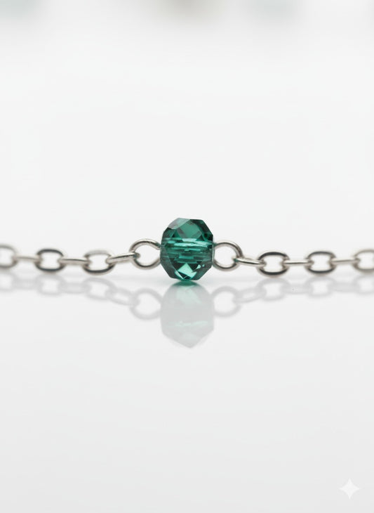 Emerald Drift Necklace