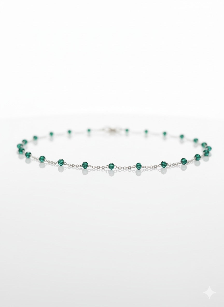 Emerald Drift Necklace