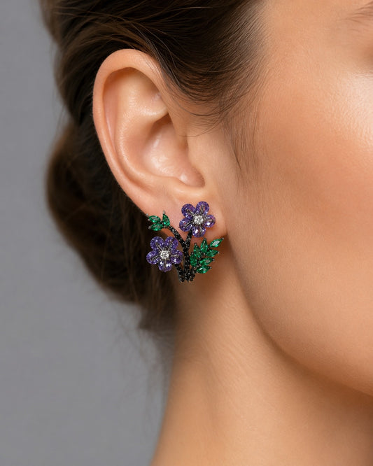 Velvet Bloom Earrings