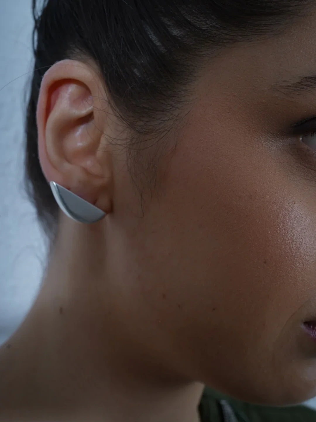 Silver Plated Jewellery Zero Gravity Ear Cuff