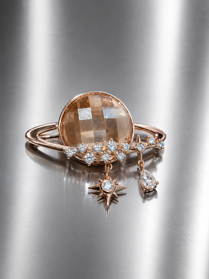 Saturer Galactic Brooch